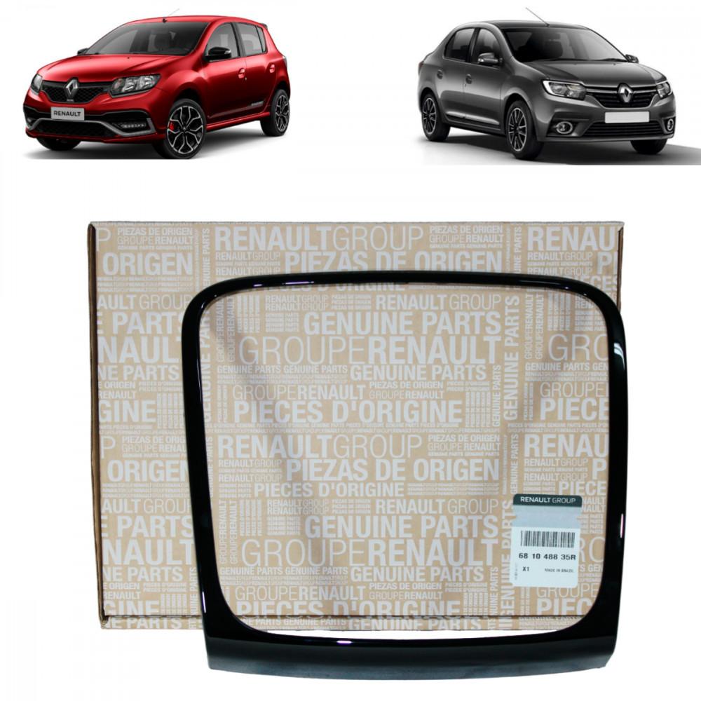 Moldura Painel Central Sandero Logan: Upgrade Black Piano