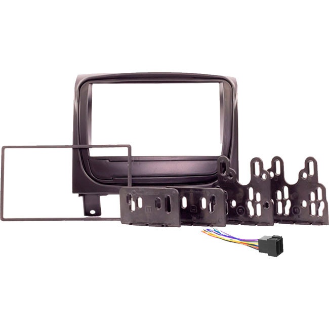 Moldura Painel Palio Way 2 Din 7” + Chicote – Upgrade Fácil!