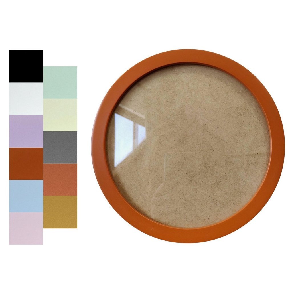 Moldura Redonda Colorida: Toque Único na Sua Decoração!