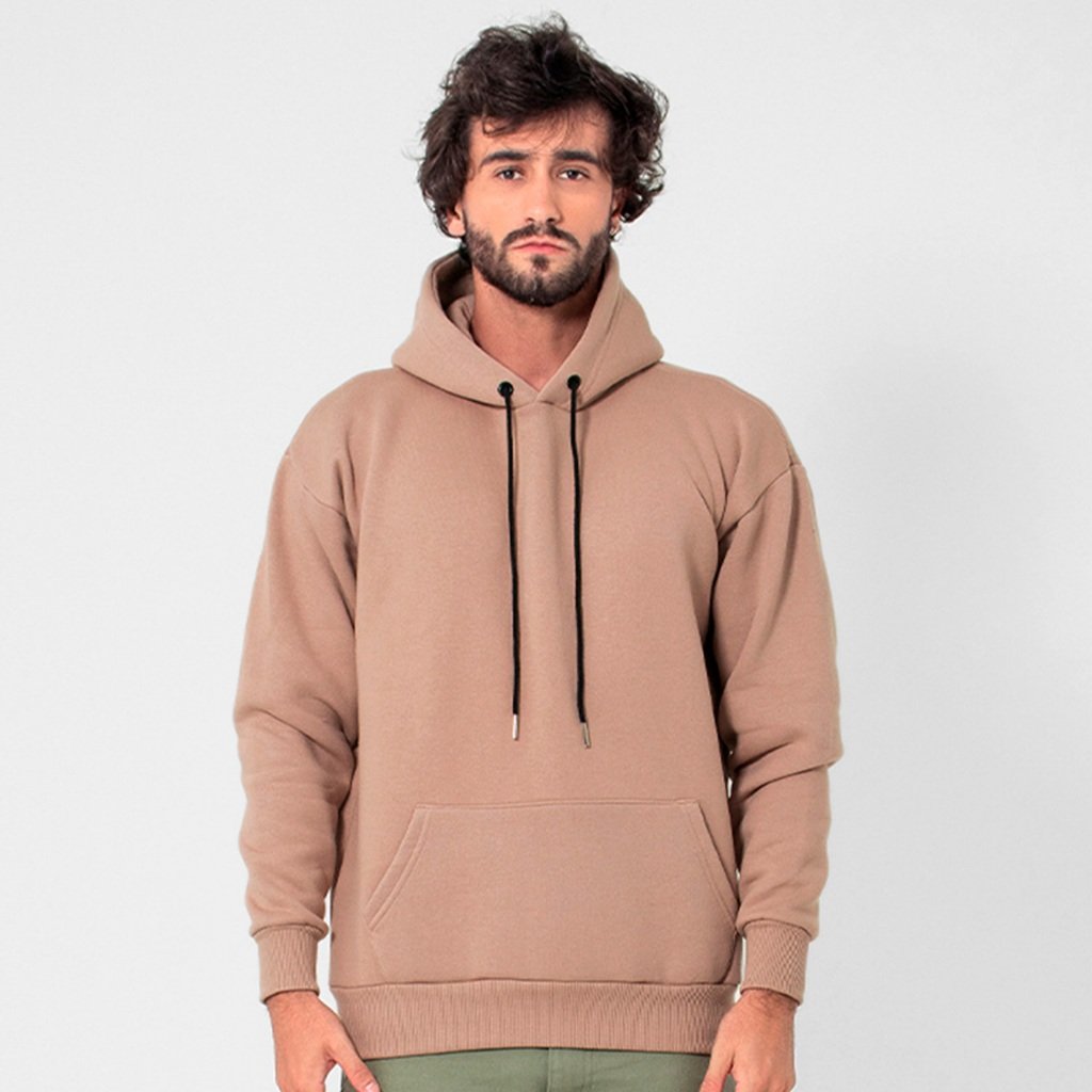 Moletom Canguru Bege: Conforto e Estilo Streetwear