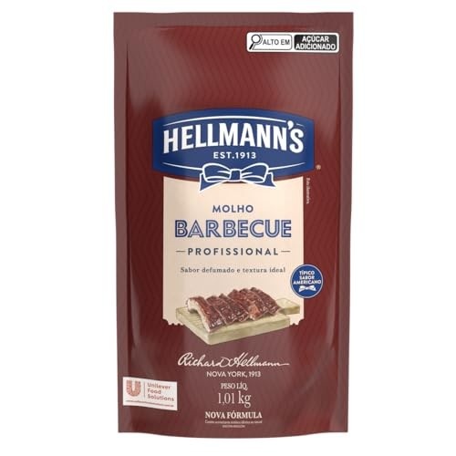 Hellmann's Sachê Molho Barbecue Defumado 1,01kg
