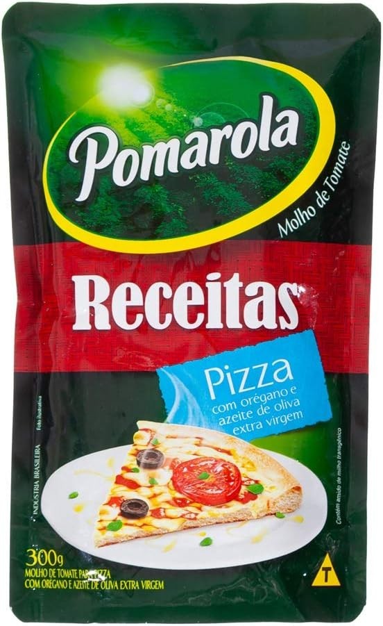 Molho De Tomate Pomarola Pizza Pouch 300g