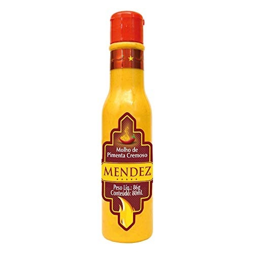 Molho de Pimenta Cremoso Tradicional Mendez 80ml