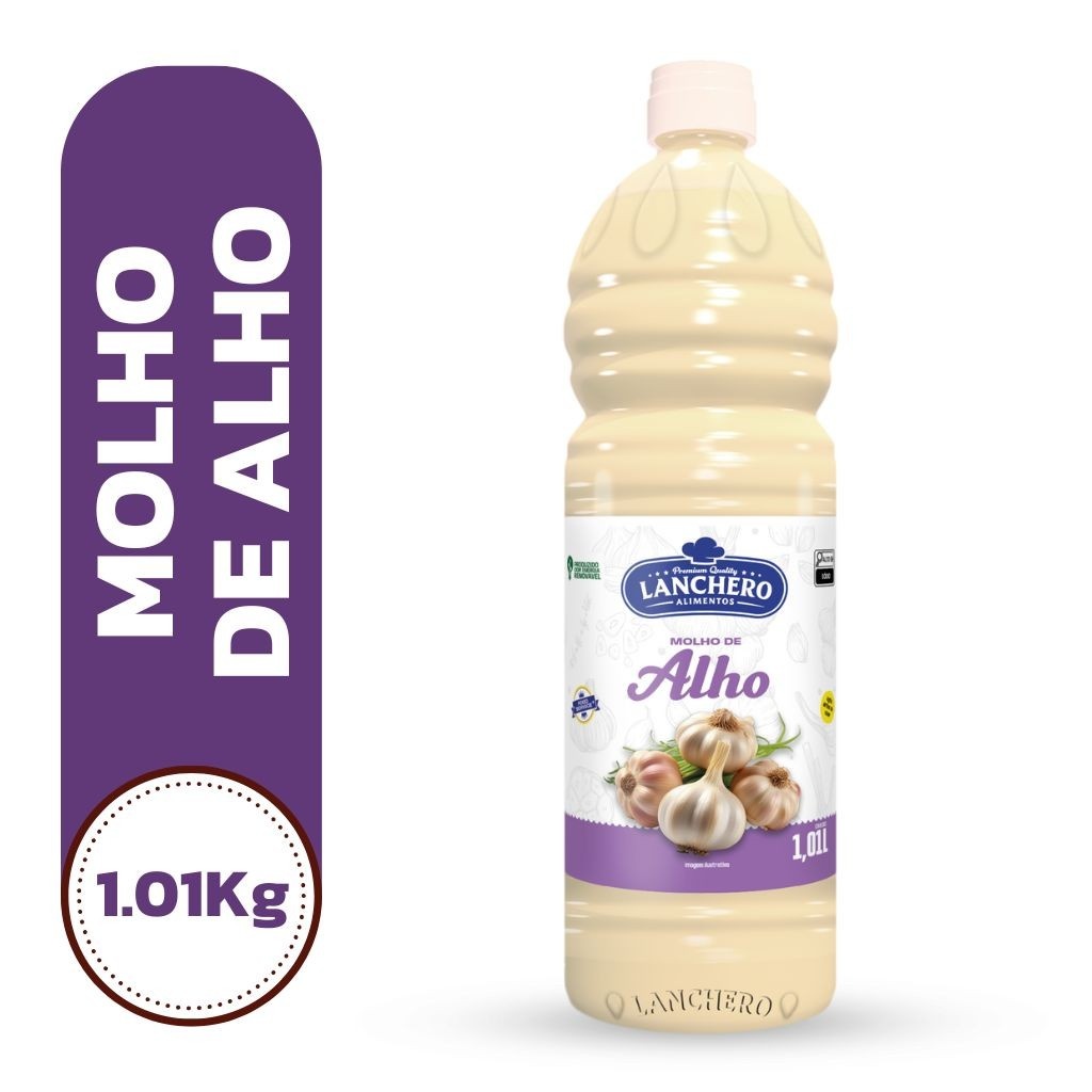 Molho de Alho Lanchero 1,01L: Sabor Intenso e Prático