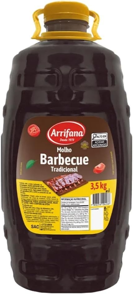 Arrifana Molho Barbecue 3 5 Kg