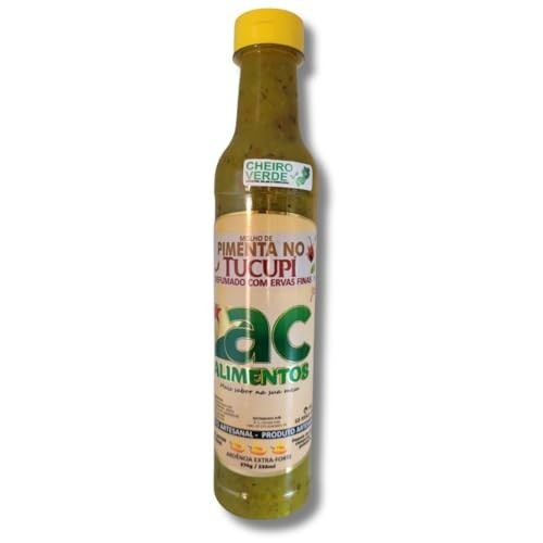 Molho De Pimenta No Tucupí | Sabor Cheiro Verde- 235ml