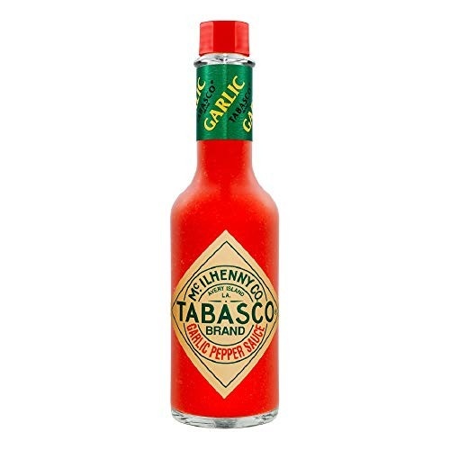 Tabasco Molho De Pimenta Vermelha Suave Com Alho Frasco 60Ml