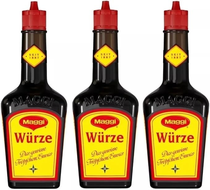 Molho Maggi Würze 202ml / 250g (3 x 202ml)