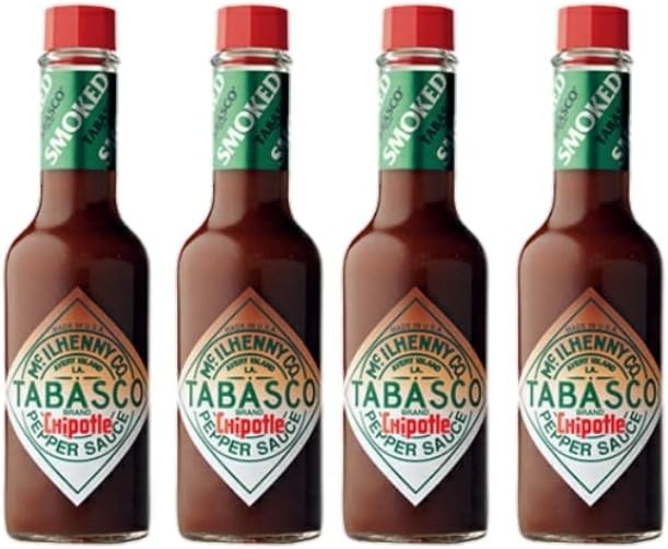 Kit 4 Molhos Pimenta Tabasco Chipotle 60 Ml Chili