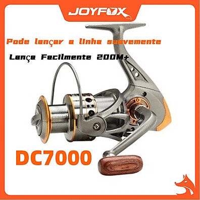 Molinete DC JOYFOX: Pesca Pesada com Suavidade