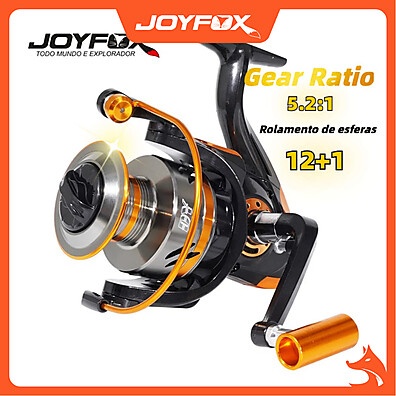 Molinete Joyfox LB7000: Potência e Suavidade!