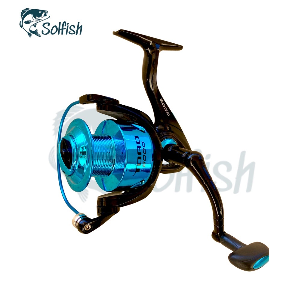 Molinete Toro 6000: Pesca Pesada Sem Limites!