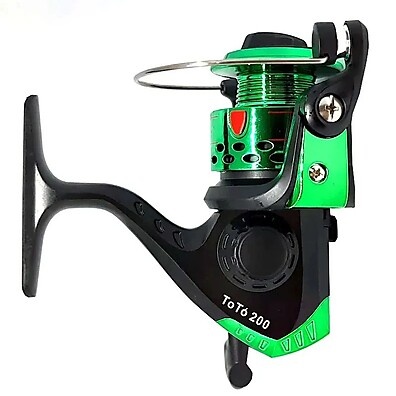 Molinete Toto 200 – Leveza e Precisão na Pesca