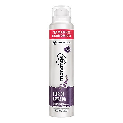 Monange Flor de Lavanda: 24h de Frescor!