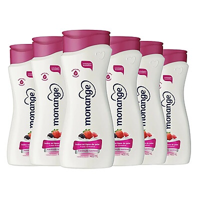 Monange Frutas Vermelhas: Hidratação Intensa em Kit!