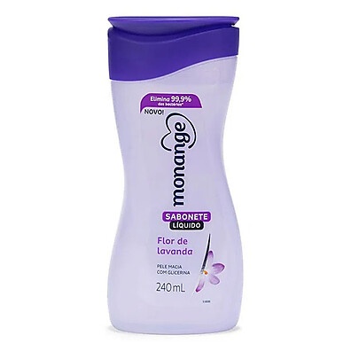Monange Lavanda 240ml: Pele Macia e Relaxamento