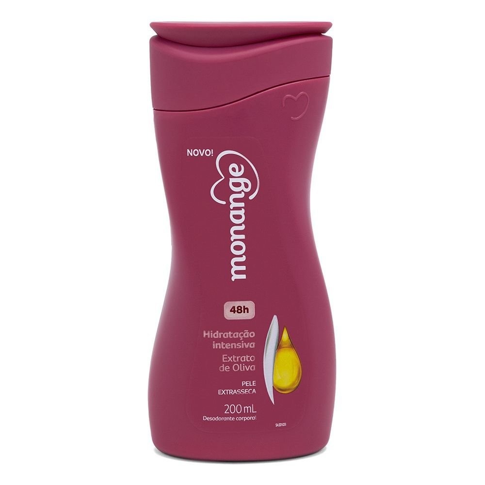 Monange Oliva 200ml: Hidratação Intensa