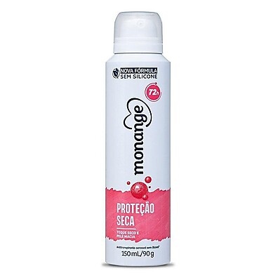 Monange Proteção Seca: 48h de Secura e Fragrância Floral