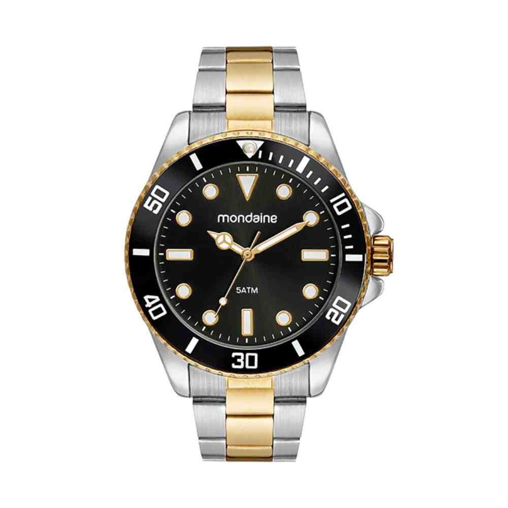 Mondaine 32549GPMVBE3: Elegância em Aço Bicolor