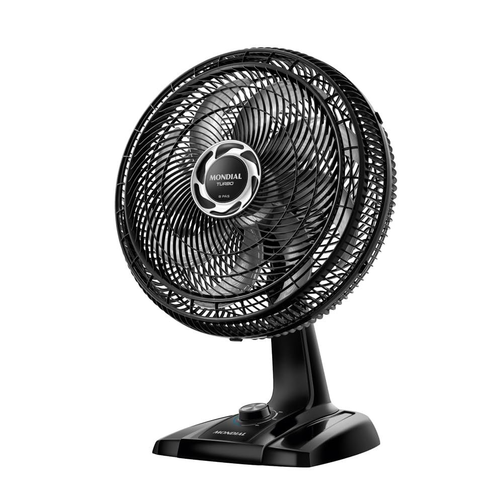 Ventilador de Mesa Mondial 40cm Turbo 140W - Potência e Estilo para seu Ambiente