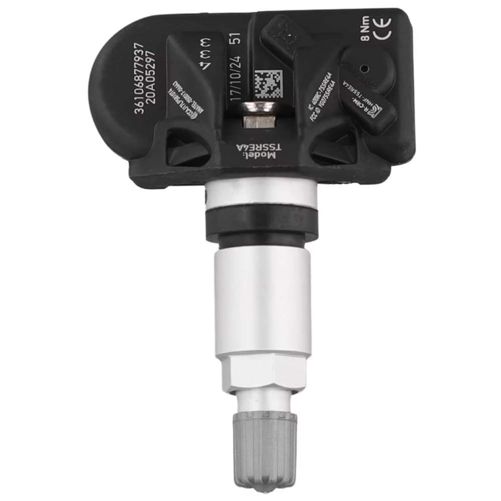 Sensor TPMS Universal para Monitoramento de Pressão de Pneus - Compatível BMW, Alpina, Toyota
