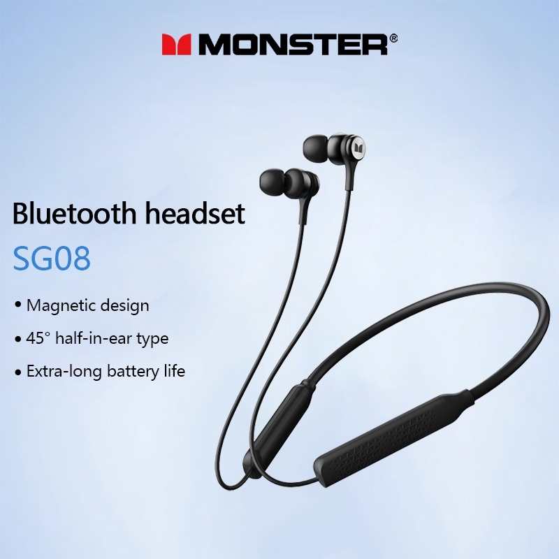 Monster Airfree SG08: Fones Bluetooth com Som HD