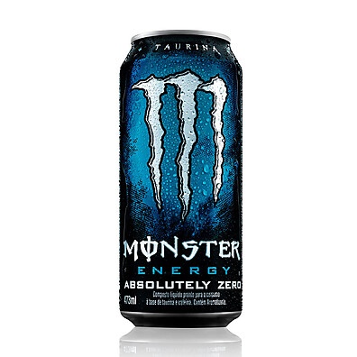Monster Energy Absolutely Zero 473ml: Energia Sem Açúcar