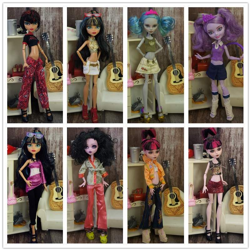 Monster High Doll Clothing DIY Set 30cm – Crie Estilos Únicos!