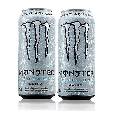 Monster Ultra: Energia Zero Açúcar em Kit com 2!