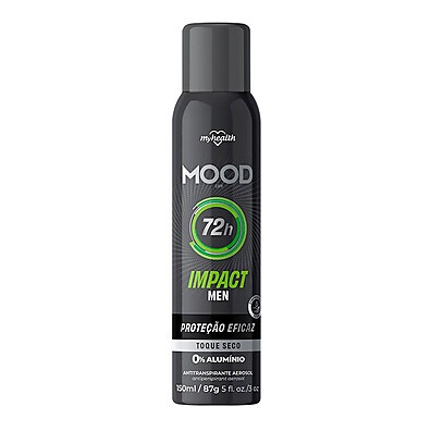 Mood Impact Men: 72h de Proteção Sem Alumínio