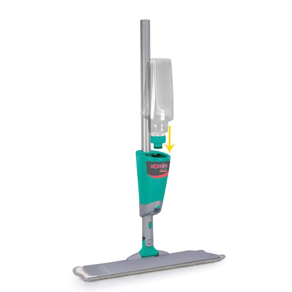 Noviça - Mop Spray com Cabo Articulado e Microfibra, Limpeza Rápida e Eficiente, Bettanin