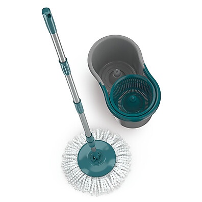 Mop Giratório Fit: Limpeza Fácil e Rápida!