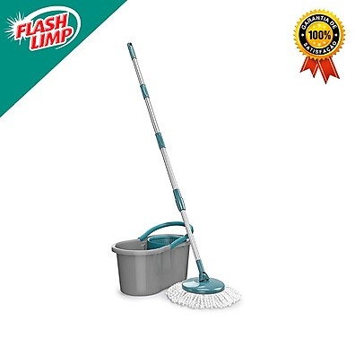 Mop Giratório Flash Limp: Limpeza Fácil e Rápida!