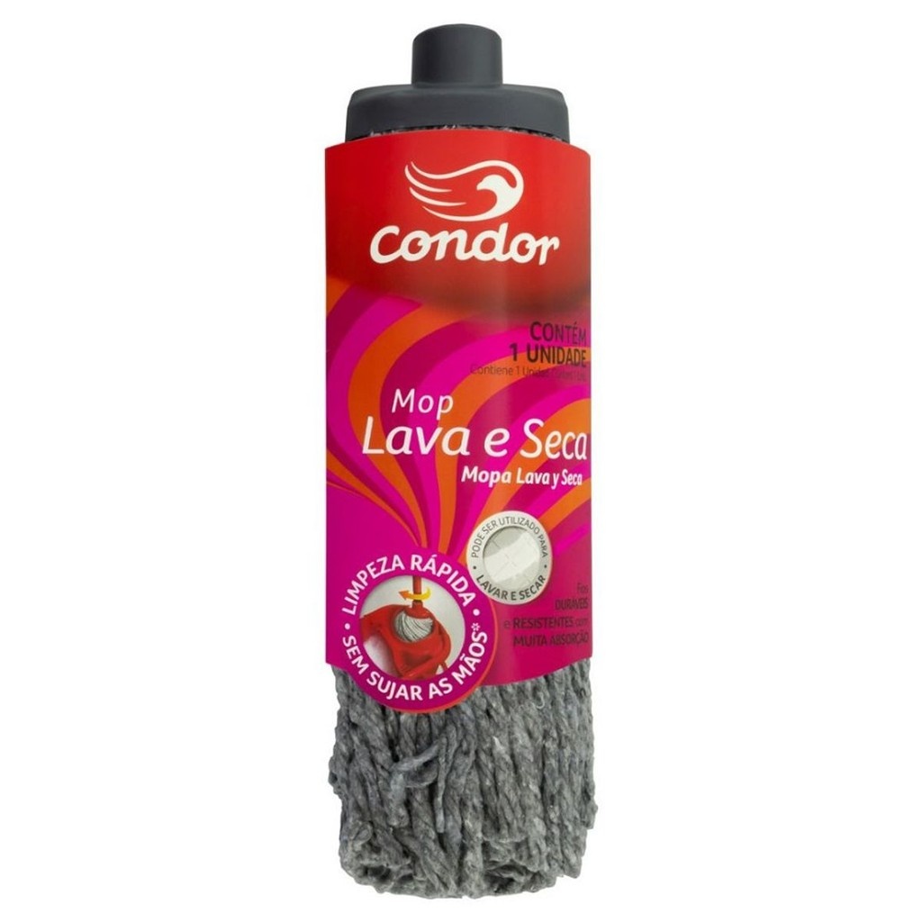 Mop Lava e Seca Condor: Limpeza Impecável!