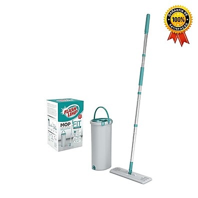 Mop Lava e Seca FIT: O Esfregão que Substitui Balde, Rodo e Vassoura