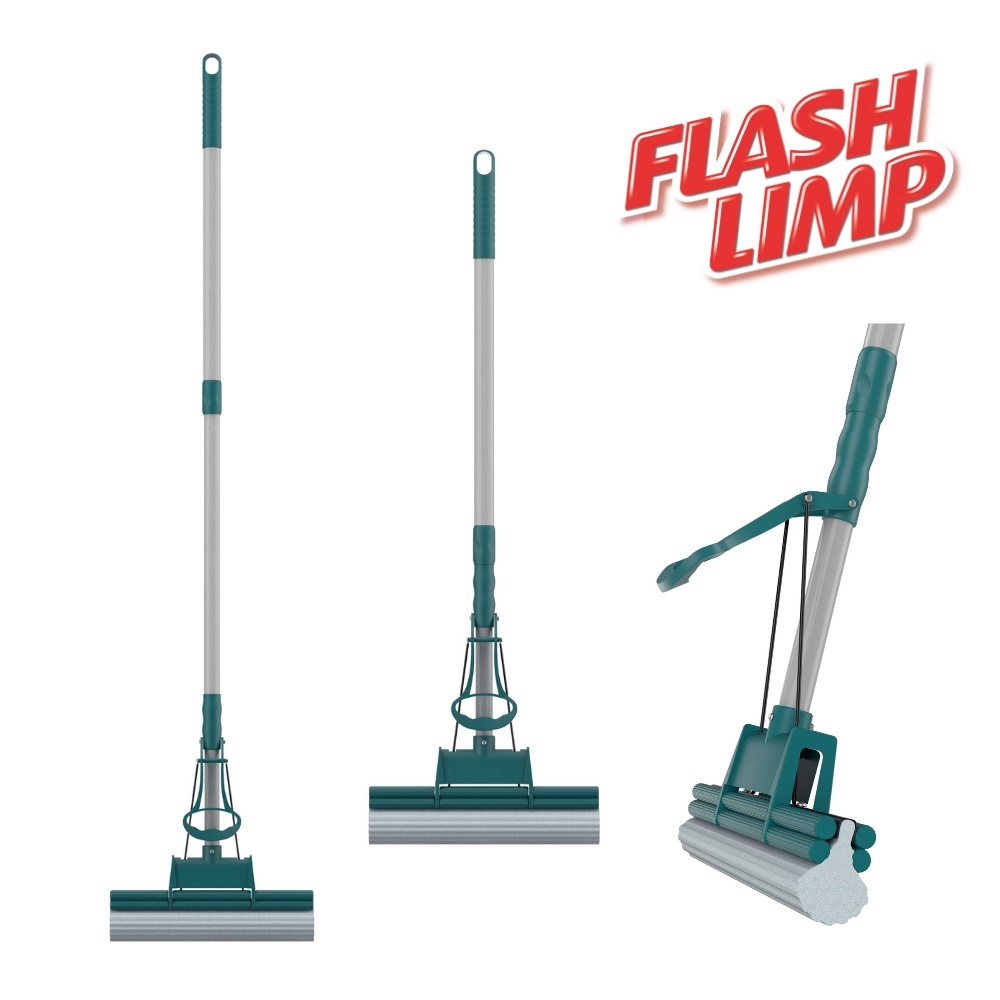 Mop Mágico Flash Limp: Limpeza Fácil e Rápida!
