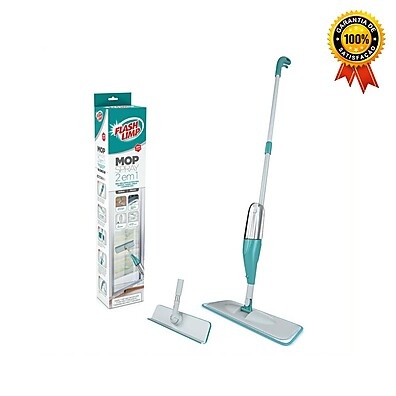 Mop Spray 2 em 1 Flash Limp: Limpeza Fácil!