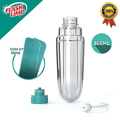 Mop Spray: Dispenser + 2 Refis FLASH LIMP 365ml