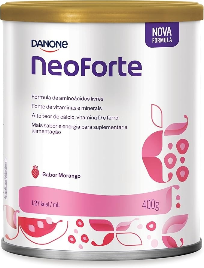 Neoforte Morango Danone Nutricia 400g