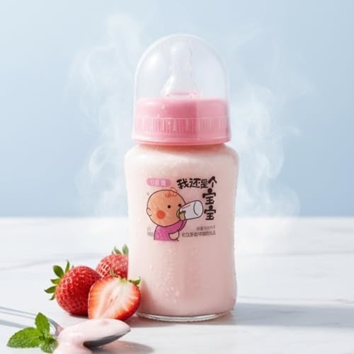 Mamadeira Bebida Fermentada Sabor Morango Chunyin 230ml
