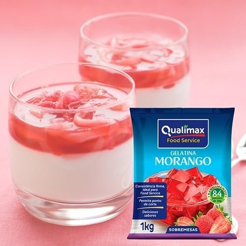 Gelatina Morango Qualimax