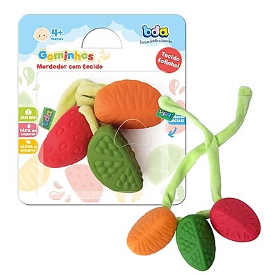Mordedor Gominhos Frutas Toyster 2500: Alívio e Diversão!
