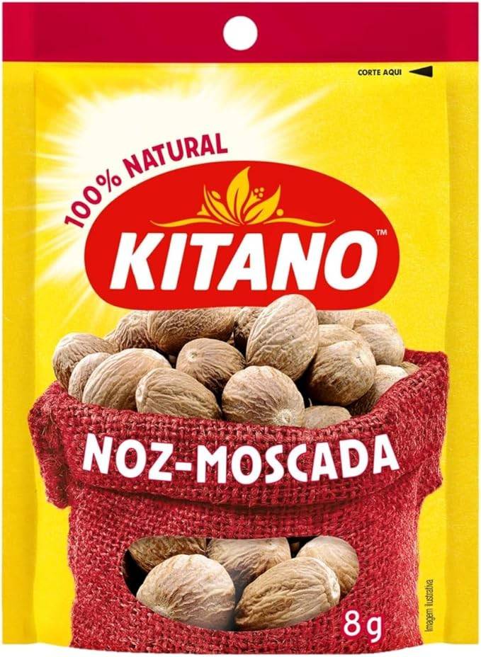 Noz-Moscada Kitano Pacote 8g