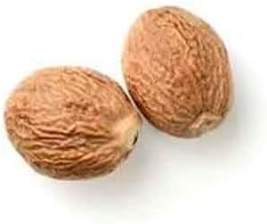 Noz moscada inteira bola 2-5 unidades (Pequeno, Unidade, 2)