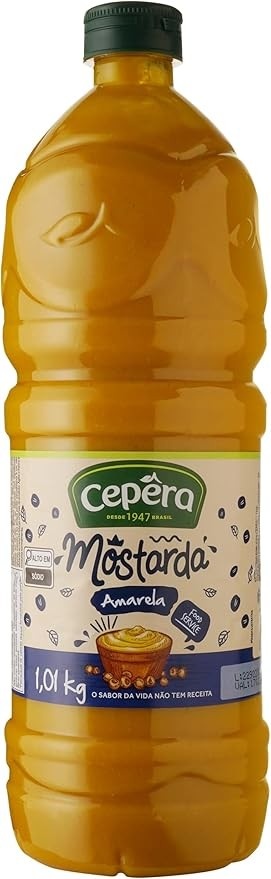 Cepêra Mostarda Amarela 1,01kg