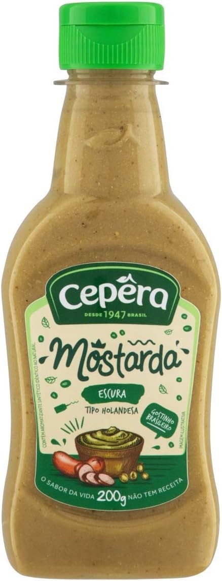 Mostarda Escura Cepêra 200g