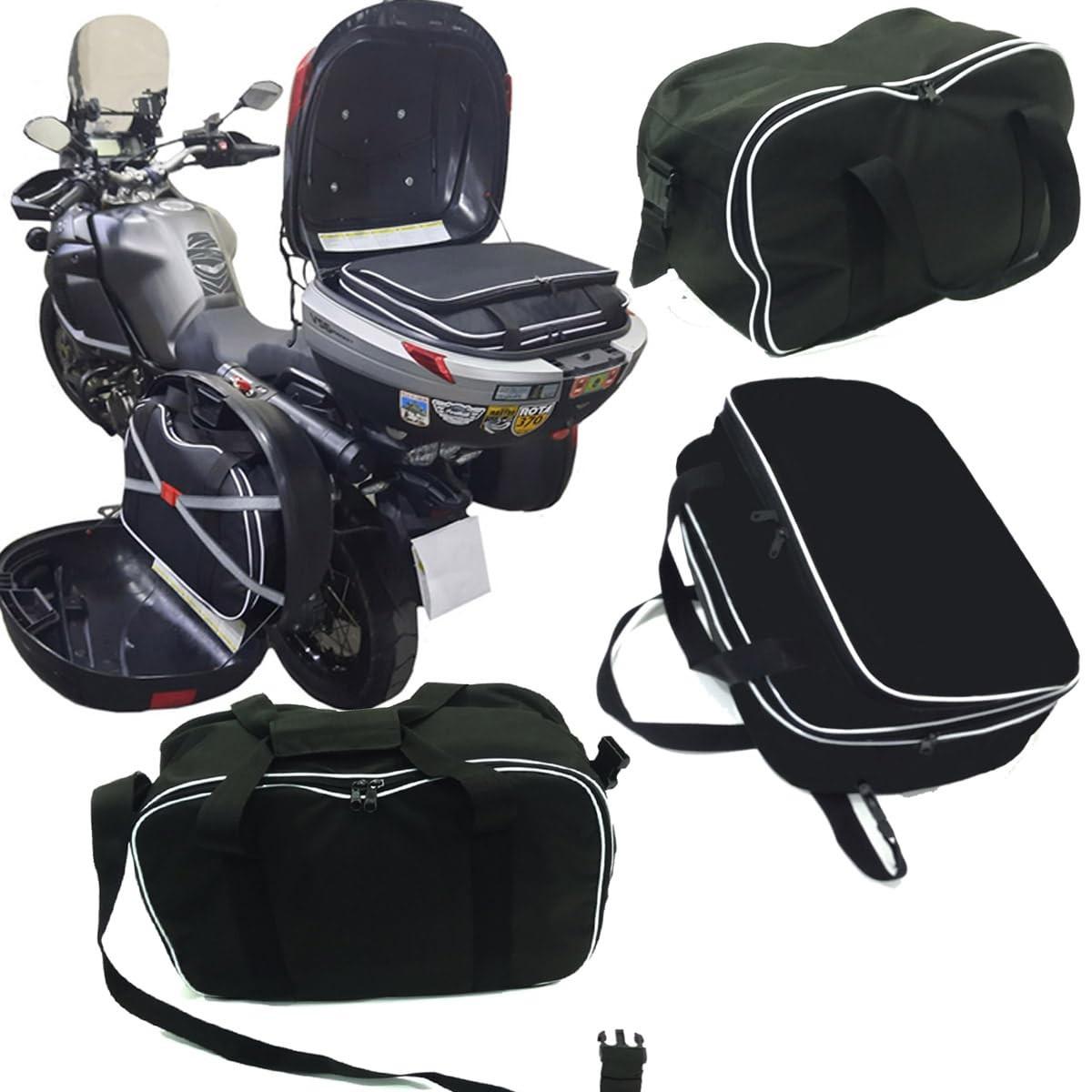Kit 3 Bolsas Impermeáveis para Baú Moto Givi: 2 Laterais 41L + 1 Central 56L