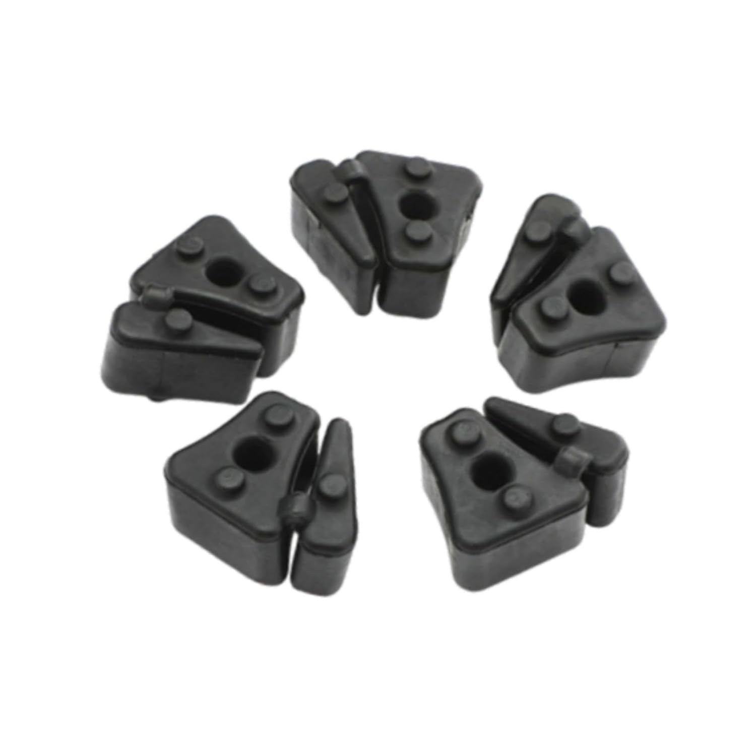Conjunto de Amortecedores de Roda Traseira para Moto Honda VT750 (1998-2012) - Borracha Durável