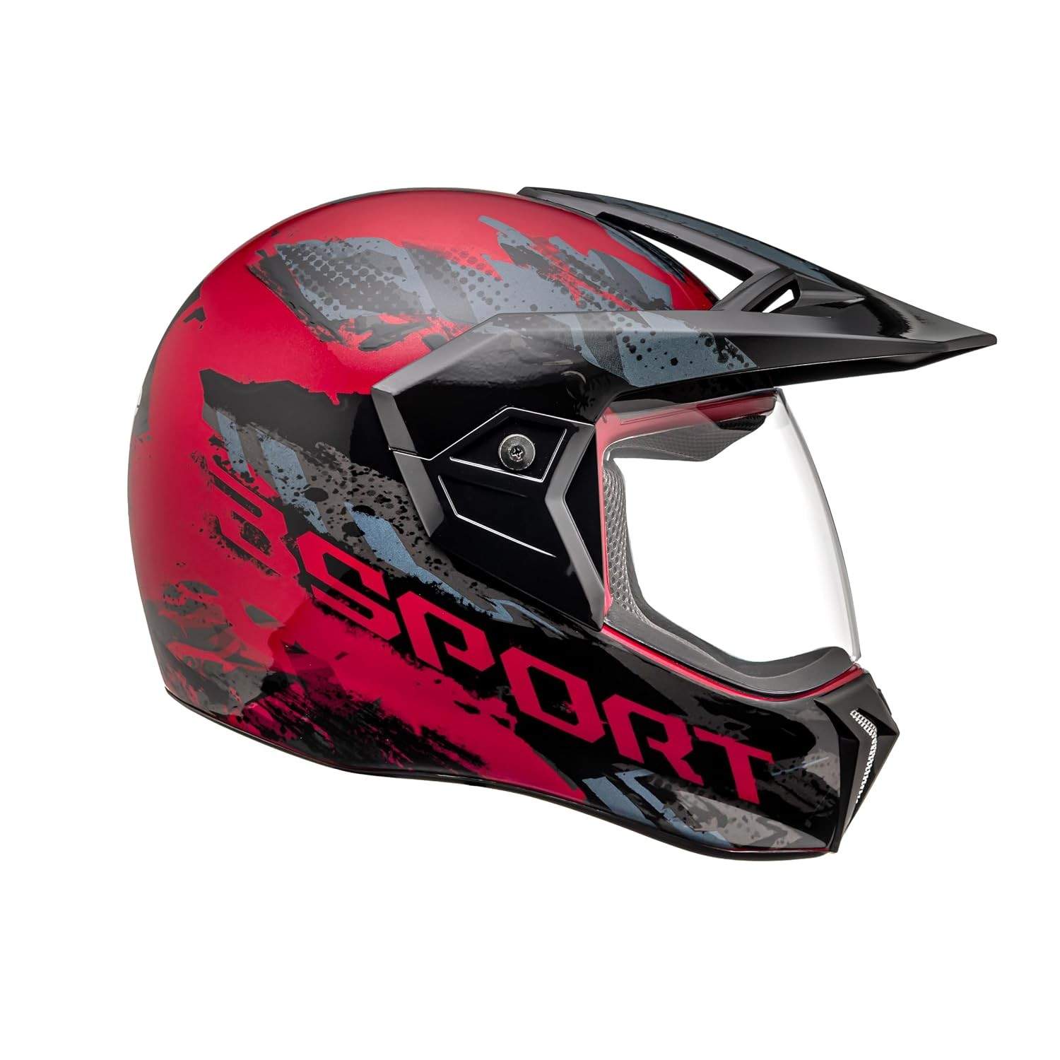 Capacete Bieffe 3 Sport Pala Rusty Vermelho: Segurança e Estilo para Sua Moto