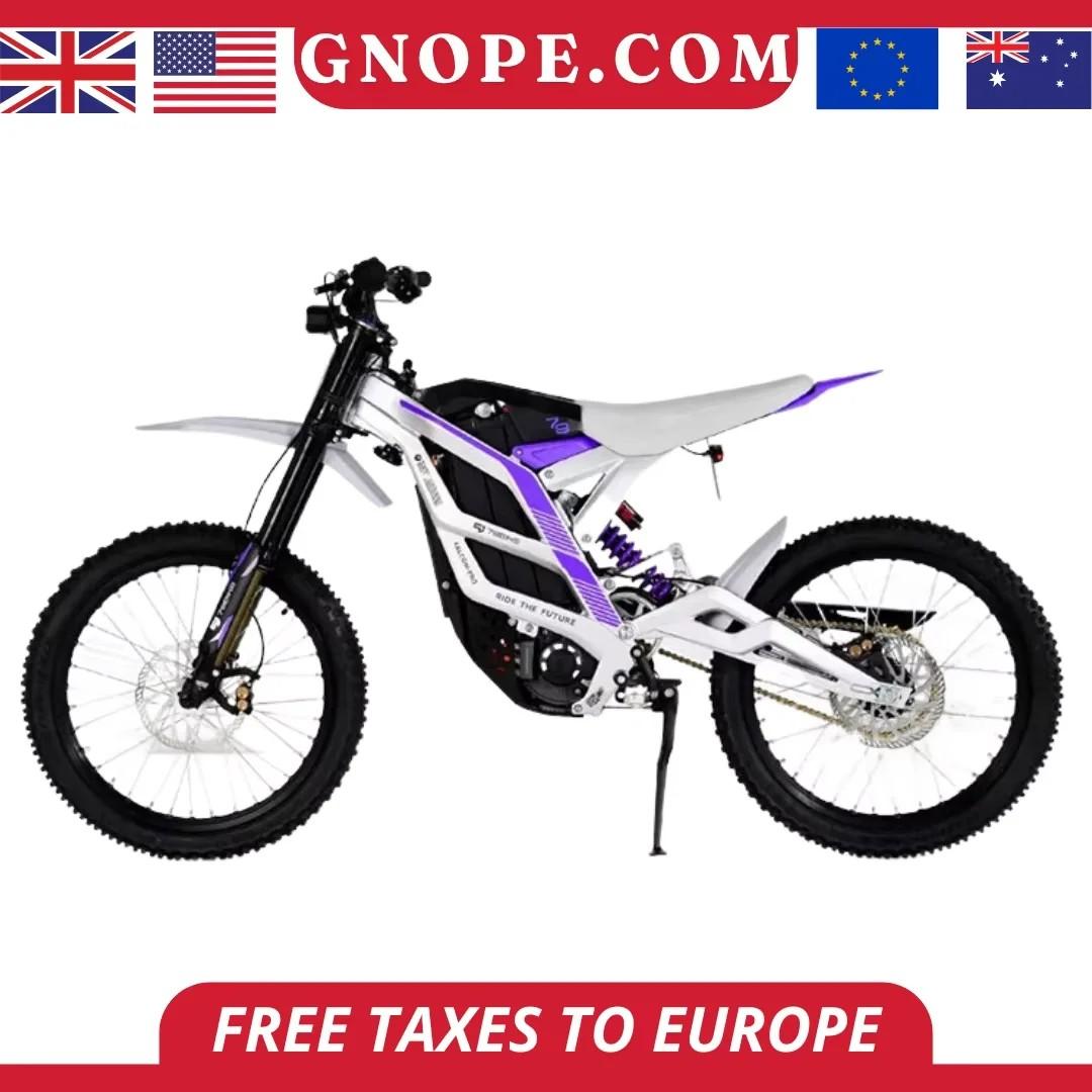 Moto Elétrica 8500W 90km/h: Aventura Off-Road!